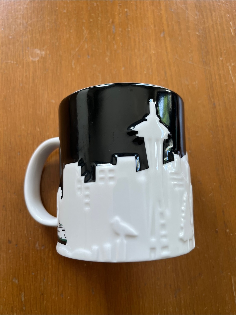 Rare Starbucks 3d Seattle Mug
